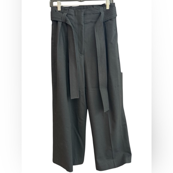 A.L.C. Pants - A.L.C. Charcoal Pinstripe Trousers